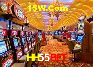 Interface moderna da plataforma HH55Bet